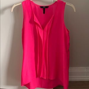 BCBG pink tank